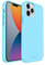 LAUT - HUEX Pastels case kompatibel mit iPhone 12 / iPhone 12 Pro | Pastellfarben-Design| Aufprallschutz bis zu 13 Fuß/4 Meter| Antimikrobielle Hülle • Baby Blue