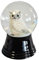 VIENNA SNOWGLOBE Schneekugel Echtglaskugel - Fast wie echter Schnee Motiv: Schneeeule, 4,5 cm