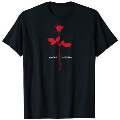 SWEETEST PERFECTION - Design Rot und Weiß T-Shirt