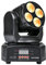 LED testa mobile professionale DMX512 RGBWA/UV 50 W 16/18 CH Professional Mini Moving Head Illuminazione Palcoscenico 6 in 1 effetto strobo per DJ discoteca ristorante club matrimonio casa party.