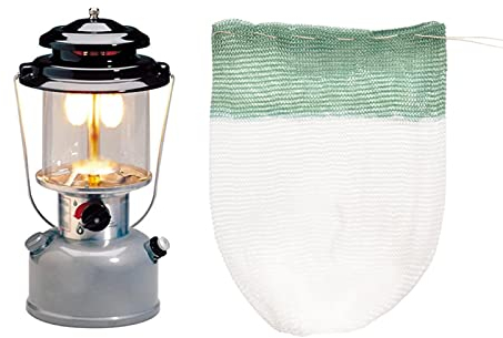 10 Stück Laternenmäntel Gaslampe Glühstrumpf, Universal Campinggas Petroleum Lampen Mäntel, Nicht Einziehendes Gaze Netz, Gass Laternenmantel Für Camping, Wandern, Petroleum-Lichtzubehör