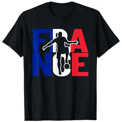 Frankreich Fußball Fans Trikot | Les Bleus Fans Französischer Fußball T-Shirt