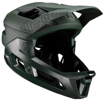 Leatt Lt1701 MTB Enduro 3.0 Helm, Spinachgrün, Größe M 55-59 cm, Spinat, Medium