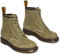 Dr. Martens 1460 Bottes unisexes, tige en cuir véritable, semelle intérieure en mousse EVA, semelle intermédiaire en EVA absorbant les chocs, 6 Women/5 Men