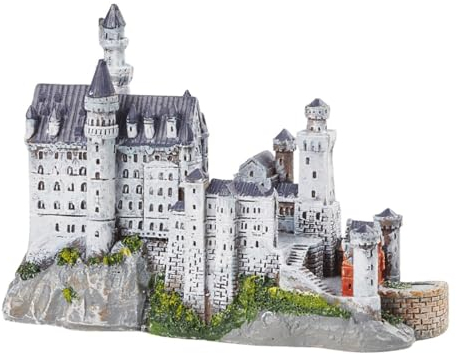 CREATIV DISCOUNT Miniatur-Schloss Neuschwanstein, Größe 3,3 x 7,5 x 5,2 cm