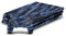 Head Case Designs Blau Camo Tarnung Vinyl Haut Gaming Aufkleber Abziehbild Abdeckung kompatibel mit Sony Playstation 4 PS4 Pro Console and DualShock 4 Controller