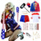 ChouGlow Harley Costume Cosplay (Adulte, M)