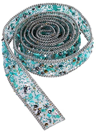 LALAFINA 1 Strass-hochzeitsgürtel Taillengürtel Für Frauen Damengürtel Gürtel Für Frauen Bling Kunsthandwerk Kette Glitzernder Gürtel Strasskette Nähen Damen Gürtel Braut Kies Netz