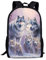 xixirimido Kinder-Schulrucksack für Jungen und Mädchen, Schulterrucksack, Tagesrucksack, Wolf Familie, Einheitsgröße, Lässiger Tagesrucksack