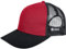 JAKO Unisex Kappe Cap Club 1280 Chili Rot/Schwarz Senior