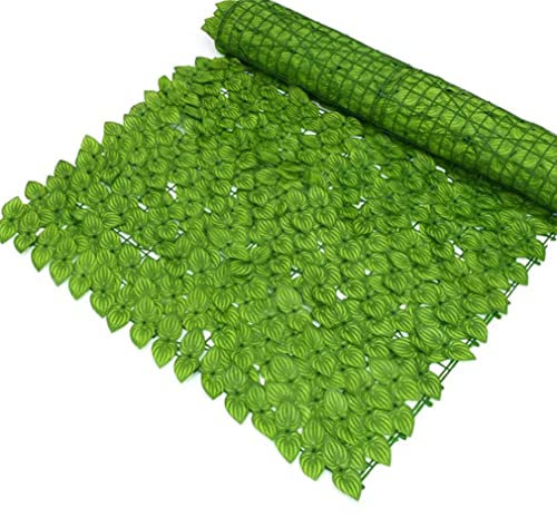Künstliche Efeu Hecke Sichtschutz Versorgung Landschaftszaun Leitplanke Netzzaun Gefälschte Blume Baum Blatt Eisenhaut Isolationszaun LXTINGDP240608(Size:200x600cm)