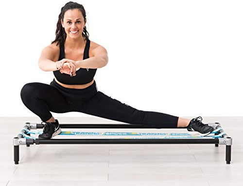 SPIDER SLACKLINE - Slackline-Struktur - Indoor-Slackline-System 1,5 m mit verstellbaren parallelen Linien - Trainiert das Gleichgewicht, leicht transportierbar, geeignet für Anfänger und Experten