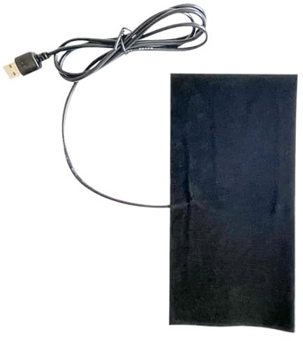 Termoforo per vestiti, Termoforo per abbigliamento,Scaldabiberon per latte 5V - Tappetino riscaldante a temperatura costante, riscaldatore elettrico USB per esterni invernali