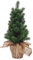 Kleine Kiefer künstlich im Topf mit Jute - Weihnachtsbaum Tannenbaum Christbaum 45 cm