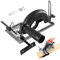Angle Grinder Stand, Angle Grinder Holder, Angle Grinder Clamp Stand 45 Degree Adjustable Precise Cutting Stand for Angle Grinder Accessories with Guide Ruler for 100-125 Machine