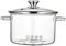Machtiging Glastopf Mit Deckel, Hitzebeständiger Suppentopf, Kochtopf Aus Transparentem Glas, Suppenschüssel, Simmertopf, Glastöpfe Für Suppe, Milch, Nudeln 1.8L