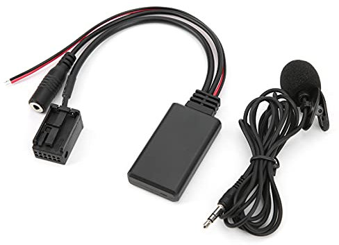 Bluetooth 5.0 Aux -Kabel -Adapter mit Mikrofonertz für Z4 E85 X3 E83 E39 E60 E61 E63 E64 CAR Audio -Stecker und Spielen Sie eine einfache Installation von High Fidelity Sound