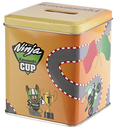 Kawasaki Money Box, Salvadanaio in metallo 186spm0016 – Jank barzelletta per motocicletta