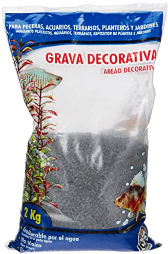 ICA GC14 Aquarienkies, Schwarz, 1,5 mm, 2 kg