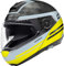 Schuberth C4 Pro Carbon Tempest Klapphelm Schwarz/Gelb S (55)