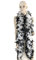 Flydreamfeathers Chandelle-Federboa, 100 g, 2 m lang, in 10 Farben, ideal für Party, Hochzeit, Kostüm, Weiß/Schwarz, 72 inch long, 8-9 inch wide