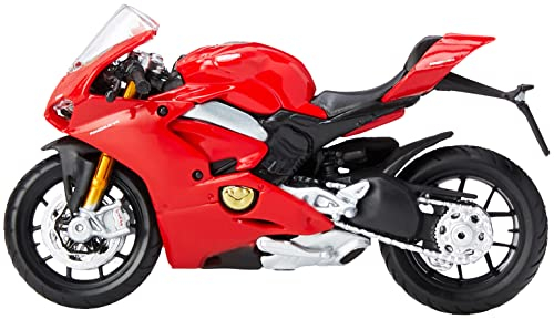 Bburago B18-51080 1:18 Ducati Panigale V4, Schwarz, 17 x 7 x 10,8 cm, 90 g