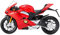 Bburago B18-51080 1:18 Ducati Panigale V4, Schwarz, 17 x 7 x 10,8 cm, 90 g