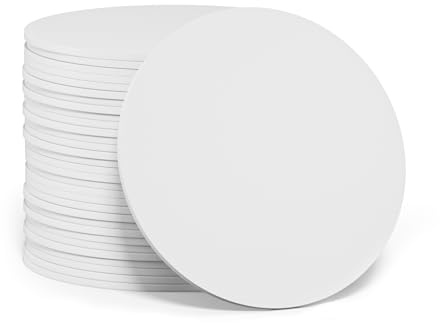 10 Stück NFC Tag Karten, Programmierbare NFC 215 Tags Wasserdichte PVC NTAG215 Karte Runde 25mm NFC Cards Chip, 504 Bytes Speicher für Android iPhone und Oth Geräte
