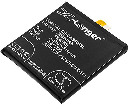 TCTK Akku 3500mAh Kompatibel mit [CAT] S60, für [Caterpillar] S60 Ersetzt APP-12F-F5757I-CGX-111