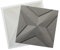 Molde de silicona para pared de hormigón, molde de silicona 3D, fondo de yeso, herramienta decorativa para el hogar