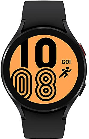 Samsung Galaxy Watch4 Bluetooth, 44 mm, nero - Smartwatch, monitoraggio della salute, benessere, sport, IMC, ECG, batteria a lunga durata, versione FR
