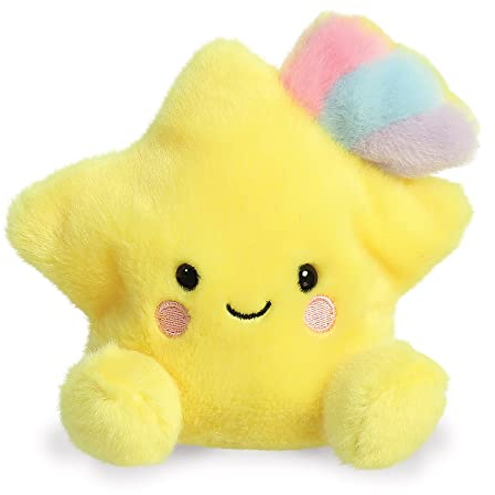 AURORA, 33622 Palm Pals Fische Shooting Star 12,7 cm, Plüschtier, Gelb