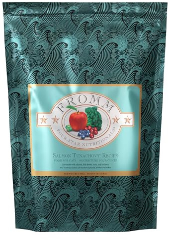 Fromm Four-Star Nutritionals Grain-Free Salmon Tunachovy Dry Cat Food (4 lb)