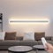 HMAKGG LED Wandleuchte Innen Dimmbar Wandlampe LED mit Fernbedienung 3000K-6000K Wandbeleuchtung Innen für Wohnzimmer Schlafzimmer Treppenhaus Flur,20w/60cm