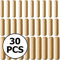 Holzdübel, ofengetrocknet, geriffelt, abgeschrägtes Hartholz, 30 Stück (6 mm-8 mm-10 mm)