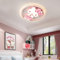 Deckenleuchte Rosa Kitty Cartoon LED Kinderzimmer Babyzimmer Dimmbar Deckenlampe mit Fernbedienung Runde Modern led Deckenbeleuchtung für Kreativ Mädchen Schlafzimmer Kinder Wandleuchte (Ø48cm)