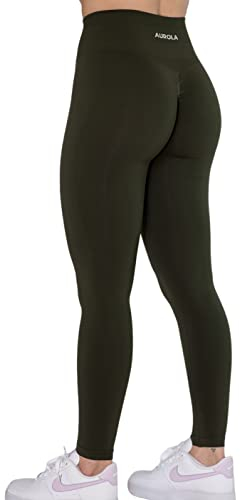 AUROLA Damen Intensivierte Workout Leggings, Zypresse, M