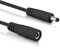 InLine - DC Verlängerungskabel, Universal Netzteil Verlängerungskabel für LED Streifen, Überwachungskameras, Drucker, Router, Switches UVM., DC Stecker/Buchse 3,5 x 1,35mm, schwarz, 5m
