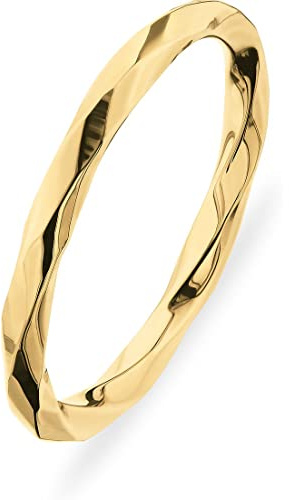 CHRIST Damen-Damenring 375er Gelbgold