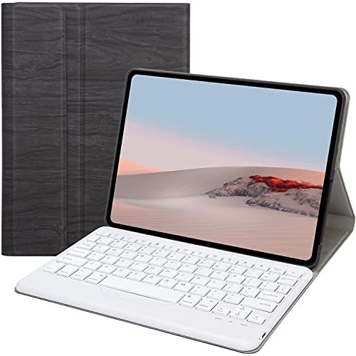 HEUCYL Custodia con Tastiera per Microsoft Surface Go 3 10.5/Go 2 2020 10.5/Go 2018 10 con Tastiera Italiana Wireless Magnetica Staccabile, Custodia Sottile E Leggera,Black 1