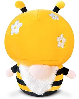 Fortuning's JDS Stofftier Pilz Plüschtier Zwerge Plüschtier Pilz Plüsch Kuscheltier Pilz Stofftier Kissen Zwerge Spielzeug Pilz Plüsch-Kissen Deko Geschenk für Geburtstag Weihnachten 9,05 Zoll