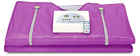 Higher Dose Infrared Sauna Blanket, Acid Excretion Fat Burning for Slimming Spa Detox Infrared Heating Blanket for Home Body Shaper