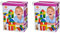 Eichhorn 100050161 50 Bunte Holzbausteine in der Aufbewahrungsbox mit Kordel und Sortierdeckel, für Kinder ab 1 Jahr, 25 mm (Packung mit 2)