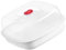 Ciieeo Vaporiera per Microonde Vaporiera per Verdure E Pesce Cuociriso da Cucina Vaporiera con Coperchio per Cottura Rapida Simultanea (Quadrata)