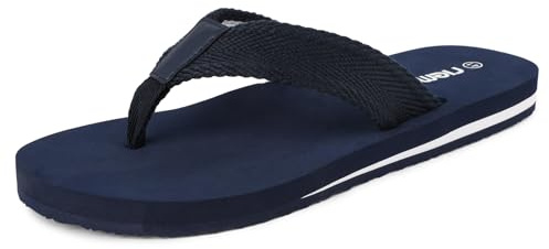 riemot Tong Hommes, Flip Flop, Tongue, Claquettes Ete de Plage et Piscine,Confort et Légères avec Soutien de La Voûte Plantaire, Sandales de Marche Antidérapants, EU 41-47