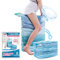 TAILI Blau Würfel Vakuumbeutel für Kleidung,Extra große 8 Pack (80x100x38 cm), Platz sparen Vakkumsäcke Kleidung,Jumbo Vakuum Kleiderbeutel für Bettdecken, Decken, Bettwäsche