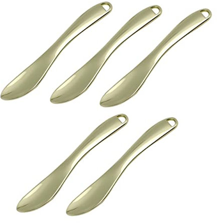 HONMEET 5stücke Teiliges Augencreme Applikatoren Hautpflege Spatel Für Gesicht Make-up Löffel Für Einfache Anwendung Von Cremes Und Masken Für Weihnachten Geburtstage Und Mehr