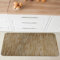 Comart, Alfombra Nancy para Cocina, Pasillo y decoración, Antideslizante, de Chenilla, Borde Antideslizante, Suave, Resistente, Lavable a máquina, Fabricada en Italia, Color Beige, 50 x 75 cm