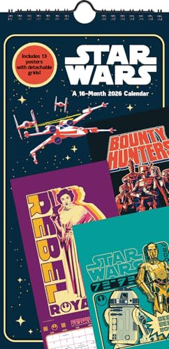 2026 Star Wars Mini Poster Calendar