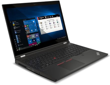 Lenovo ThinkPad P15 Gen 1 15,6 Zoll 1920x1080 Full HD Intel Core i7 10850H 512GB SSD Festplatte 32GB Speicher Windows 11 Pro Nvidia Quadro T2000 Notebook Laptop (Generalüberholt)